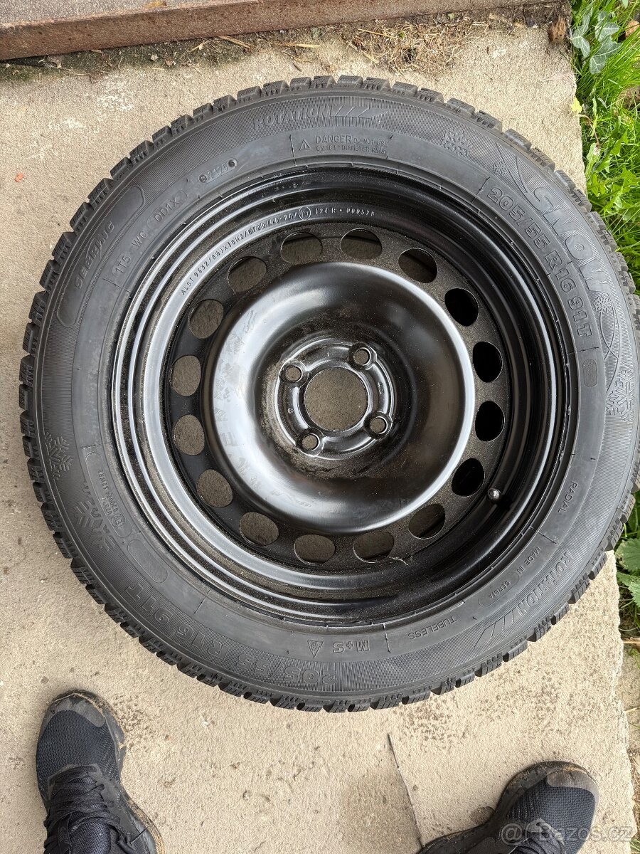 Pneu 205/55r16 zimni sebring + disk - 2