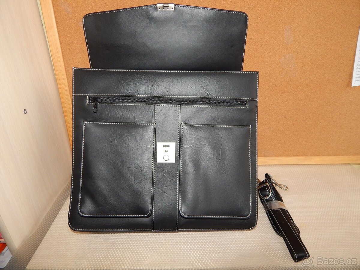 Černá pánská taška/kabelka na doklady - Nová - 2