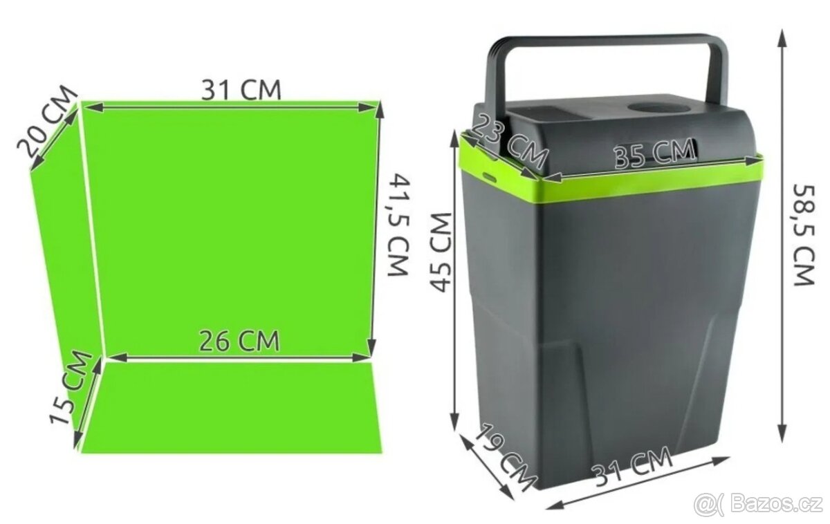 Chladící box 22l 230V/12V Compass - 2