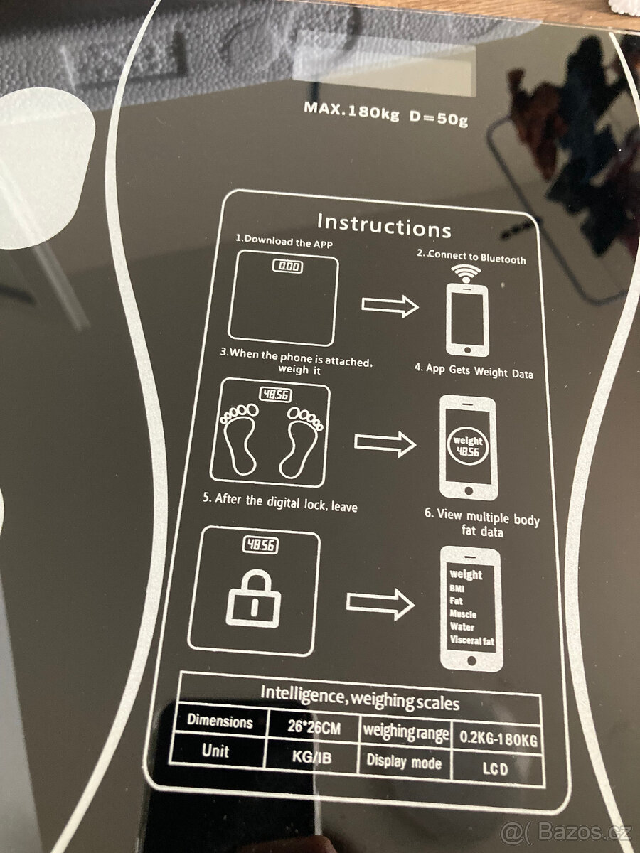 osobní digitální chytrá váha - 2