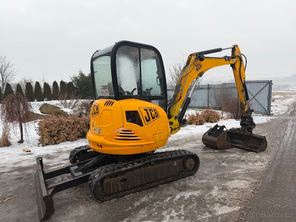 Minibagr JCB 8035 ZTS 2010 2x lžíce - 2