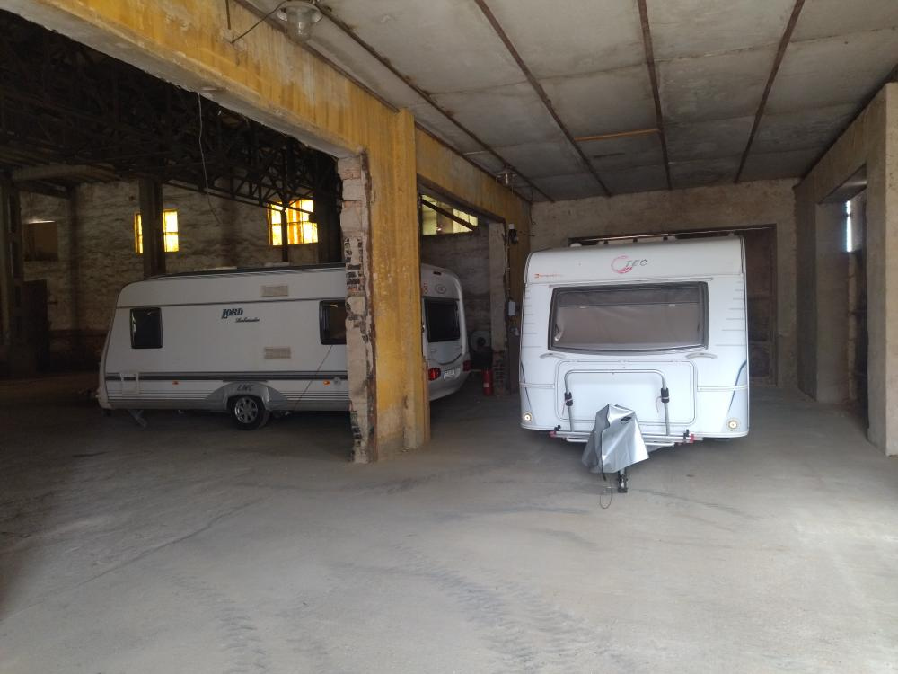 Zimní parkování karavanů, auta a jiné - 2