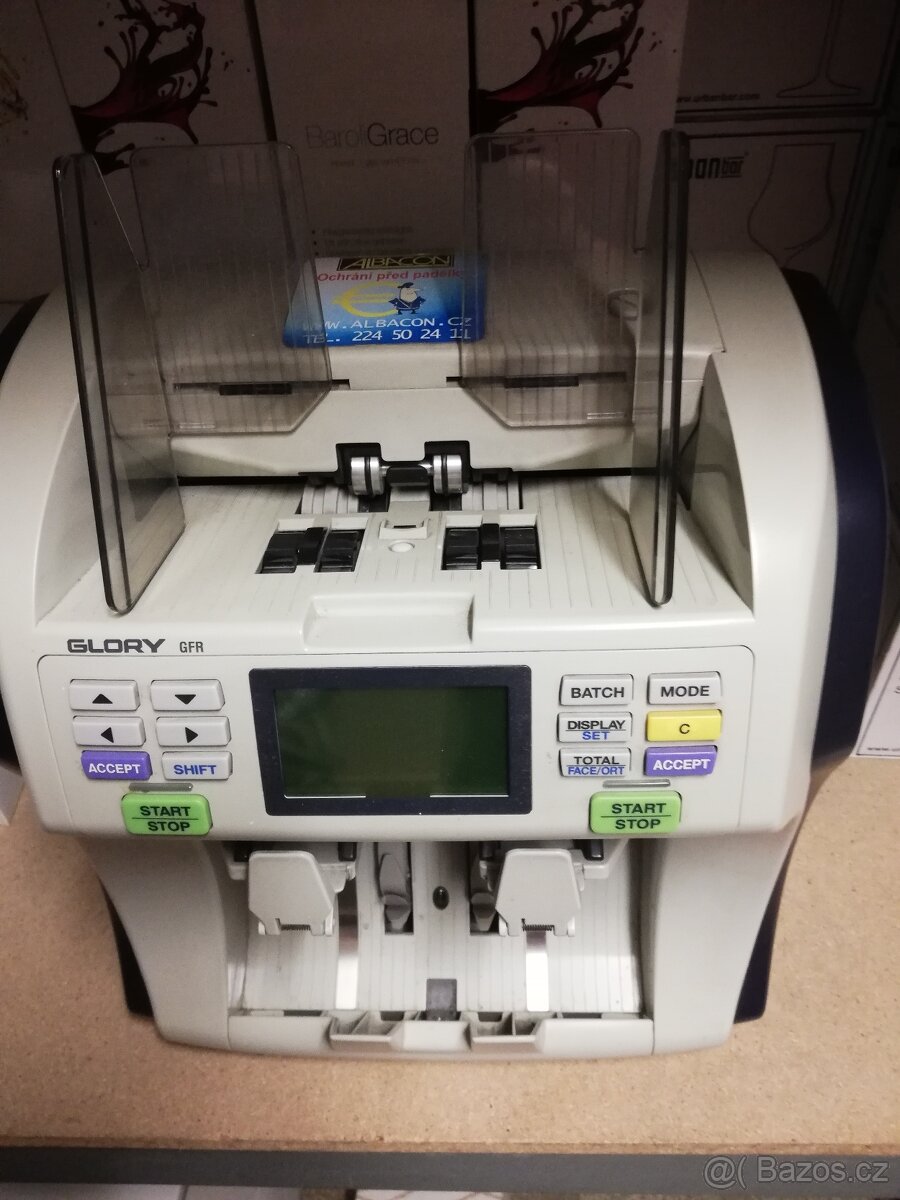 GLORY - počítačka bankovek - 2