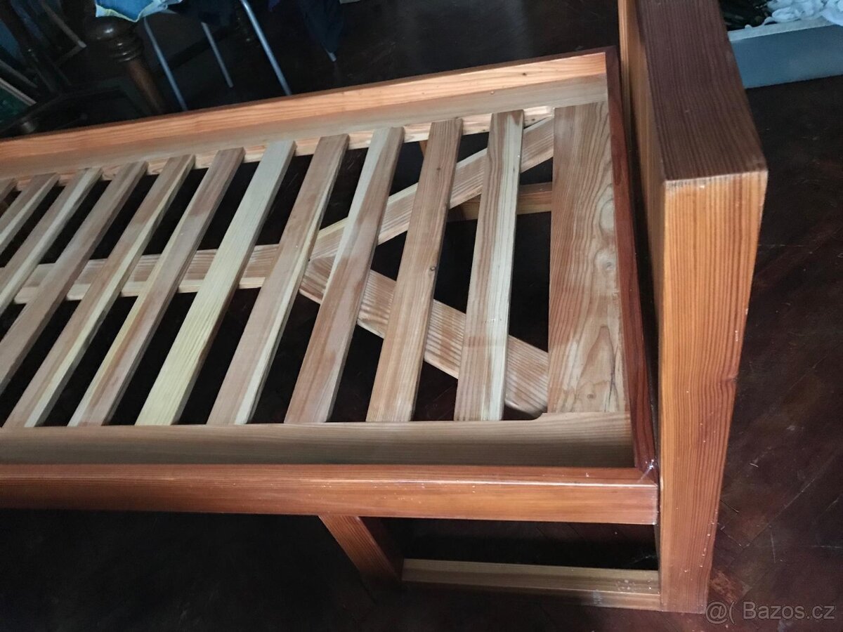 🪵 Ručně vyráběná masivní dřevěná postel – poctivá práce - 2