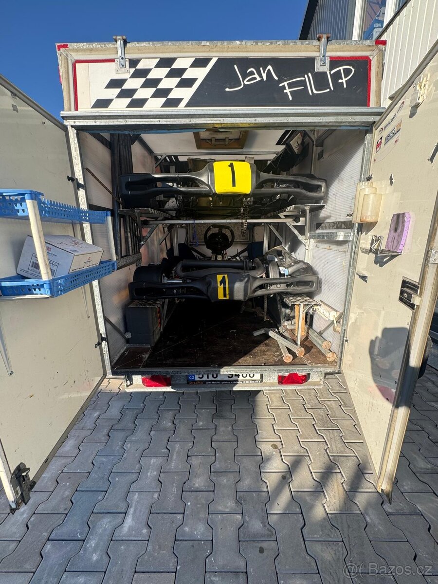 Prodám vozík na převoz motokár. - 2