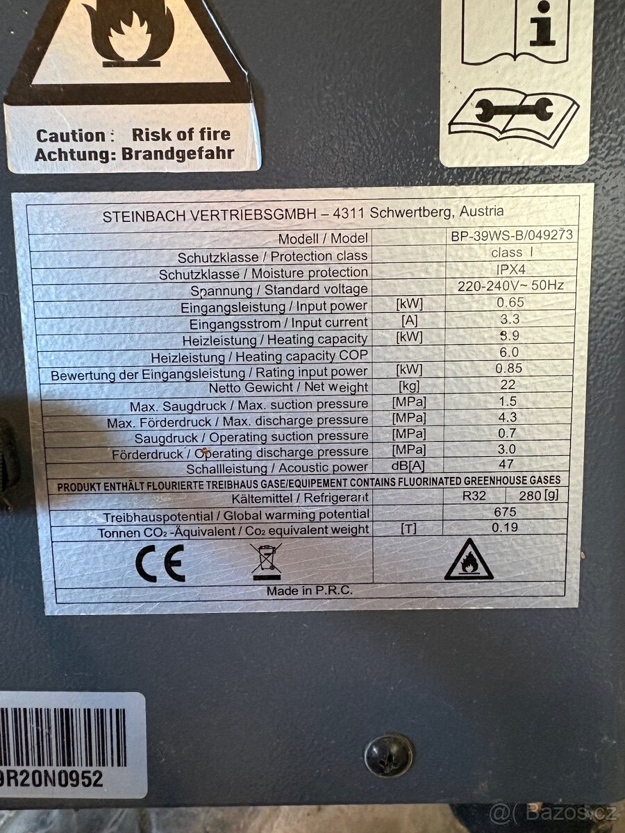 Tepelné čerpadlo Steinbach - 2