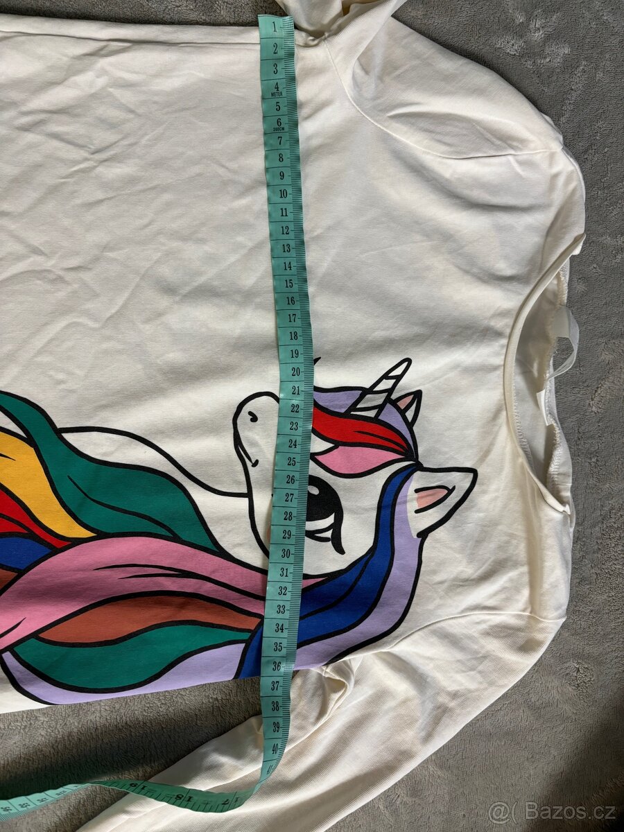 Bílé tričko s Jednorožcem - 2