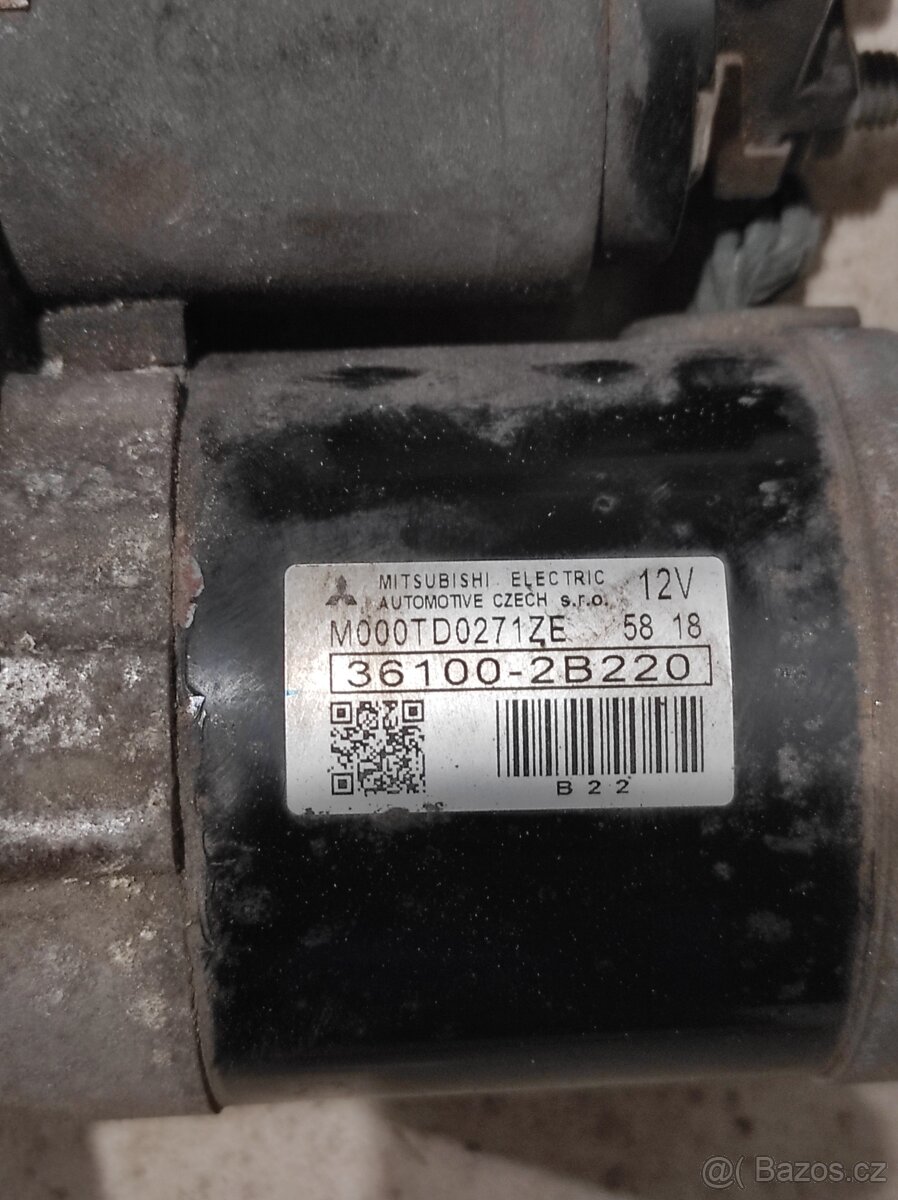 Startér Kia Ceed II, 1.6GDI - 2