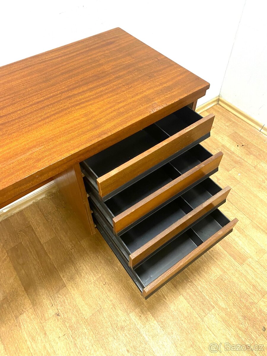 Retro psací stůl 60. léta - 2