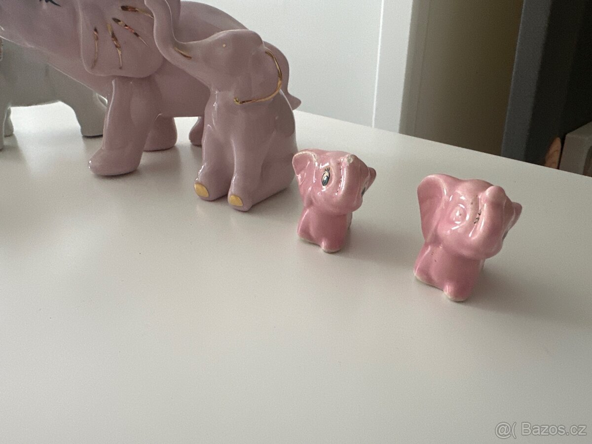 Figurky slonů - 2