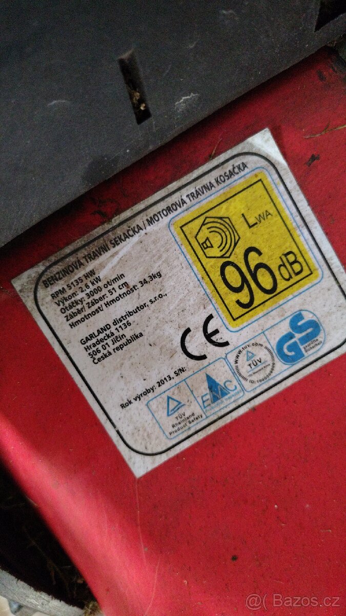 Benzínová sekačka - 2