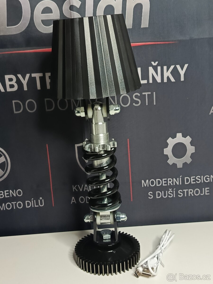 Dobíjecí lampička tlumič - AutoMotoDesign - 2