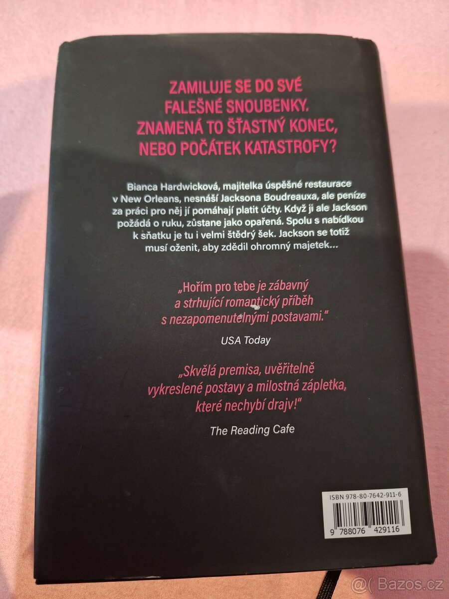 Kniha Hořím pro tebe - 2