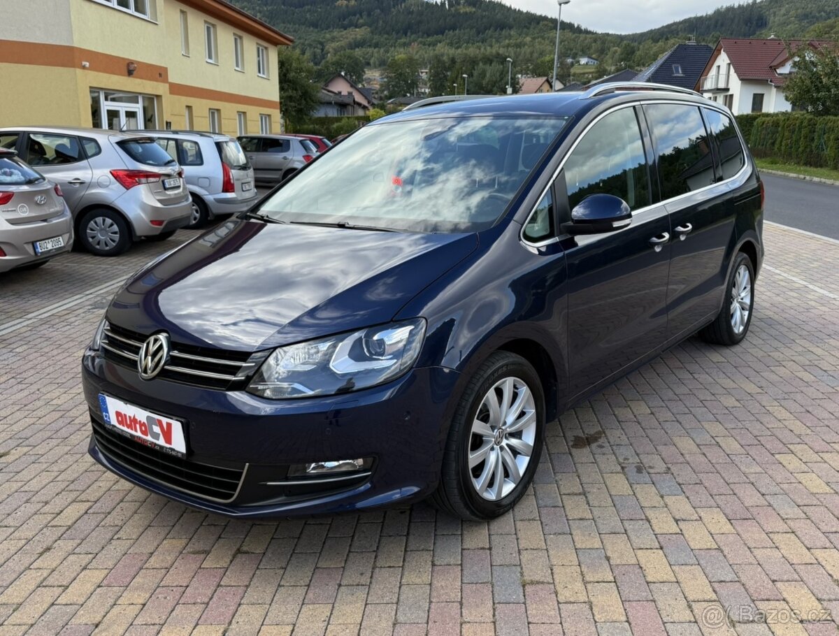 VW SHARAN 2.0 TDI 125kW-12/2012-216.785KM-PANO,KAMERA,7 MÍST - 2