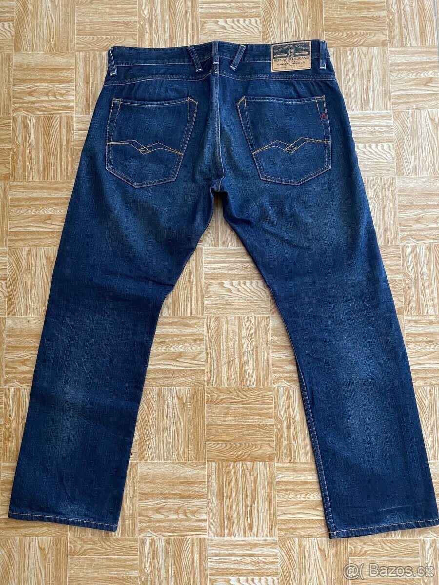 panske dziny, rifle REPLAY velkost W36 L30. - 2