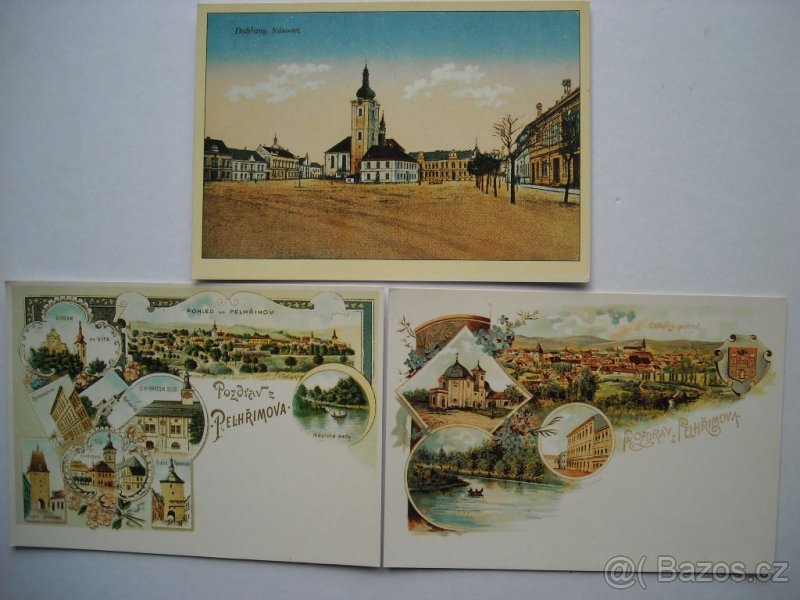 Staré pohlednice 4 - vyměním nebo prodám - 2