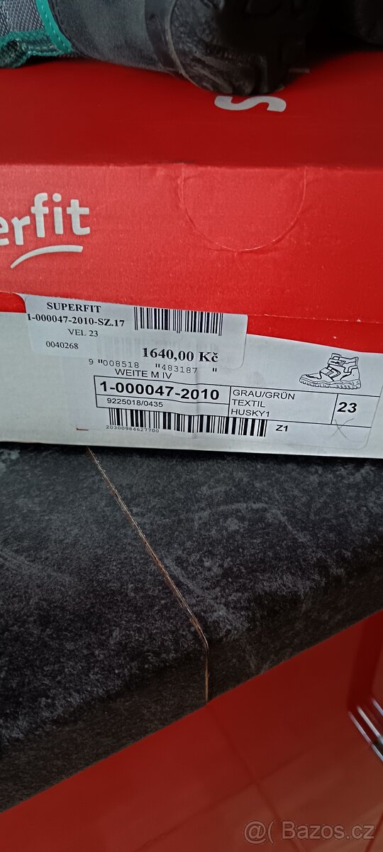 Zimni boty superfit - 2