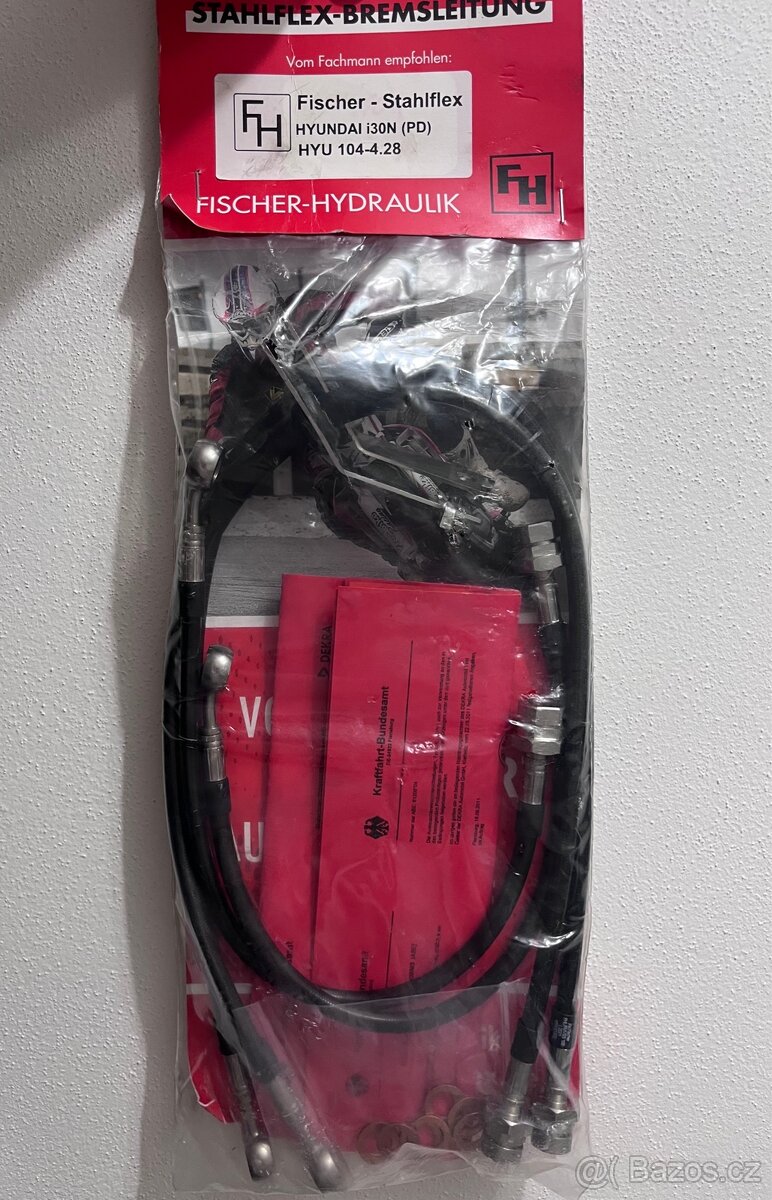 Stahlflex pancéřové brzdové hadice | Hyundai i30N - 2