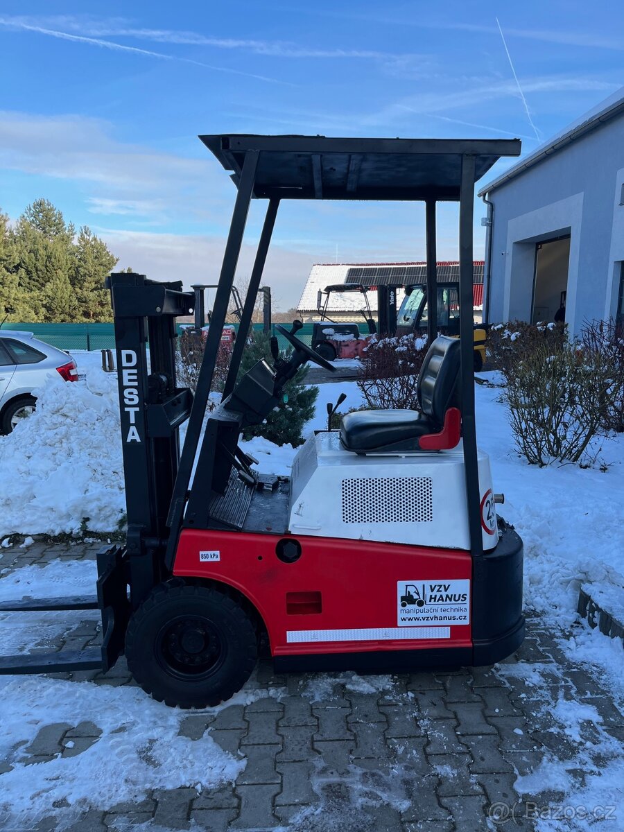 Vysokozdvižný vozík DESTA MV 12BA - nový model s rámem - 2