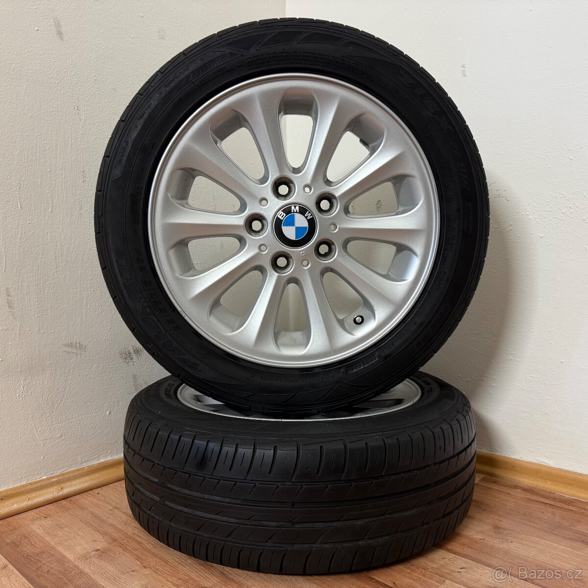 BMW 1 E87 5x120 R16 ET42+LETNÍ 195/55R16 5mm - 2
