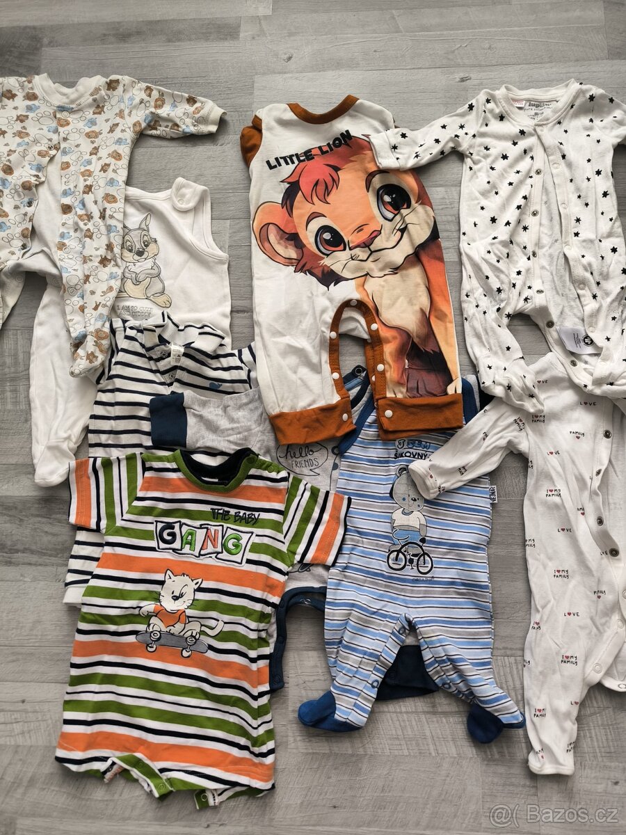 Chlapecké oblečen vel. 50-56 - 2