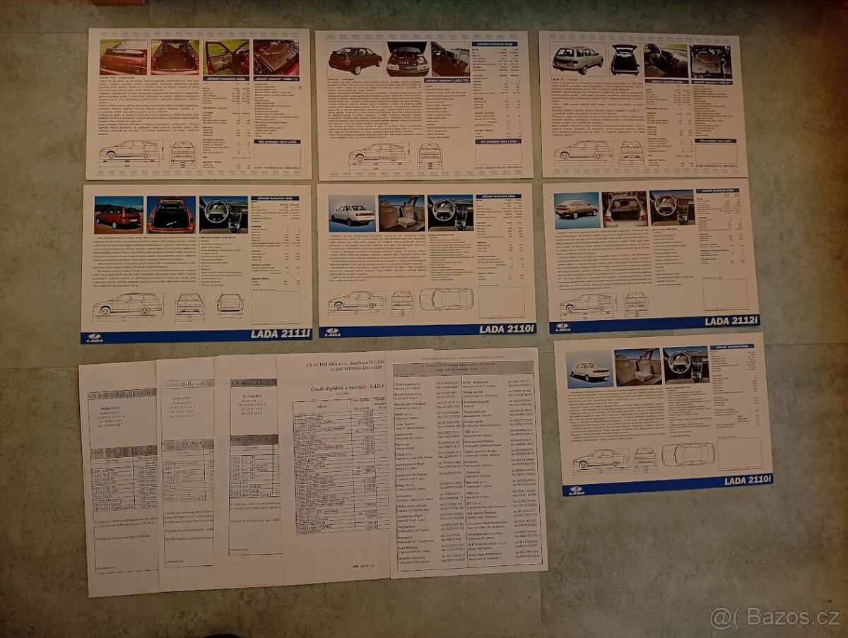 Lada - letáky, prospekty - 2