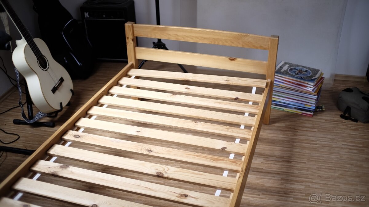 Postel z masivu 90×200 - 2