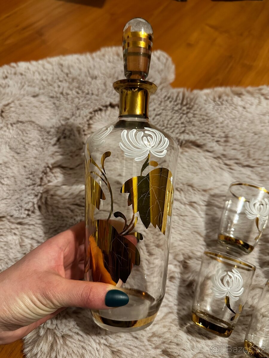 Karafa+4 skleničky - 2