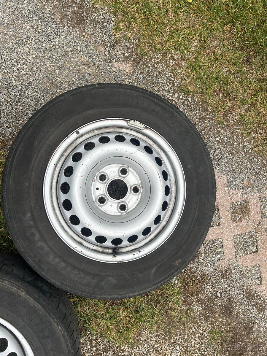 Volkswagen Transporter T6 - plechové disky - 2