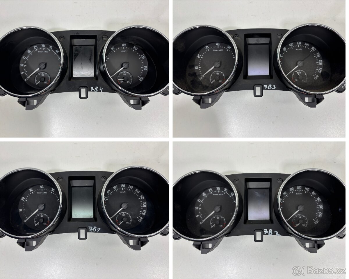 Panel sdružených přístrojů (budíky, virtual cockpit ) - 2