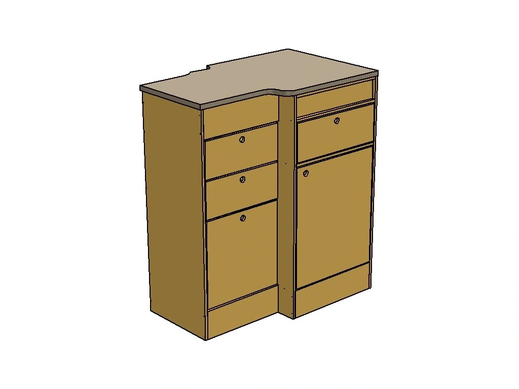 Kuchyňka Fiat zkrácený modul - 2