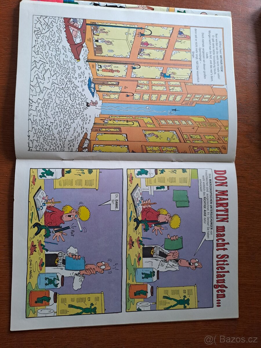 Komiksy v němčině - 2