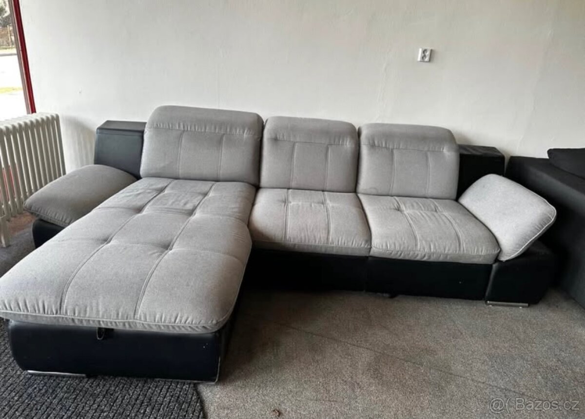 Rozkládací gauč s úložným prostorem - 2