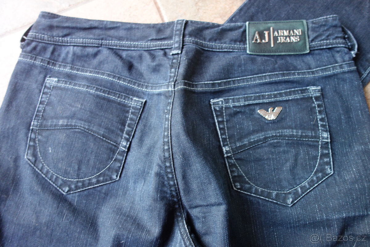 dámské džíny ARMANI vel L pas 86 - 2