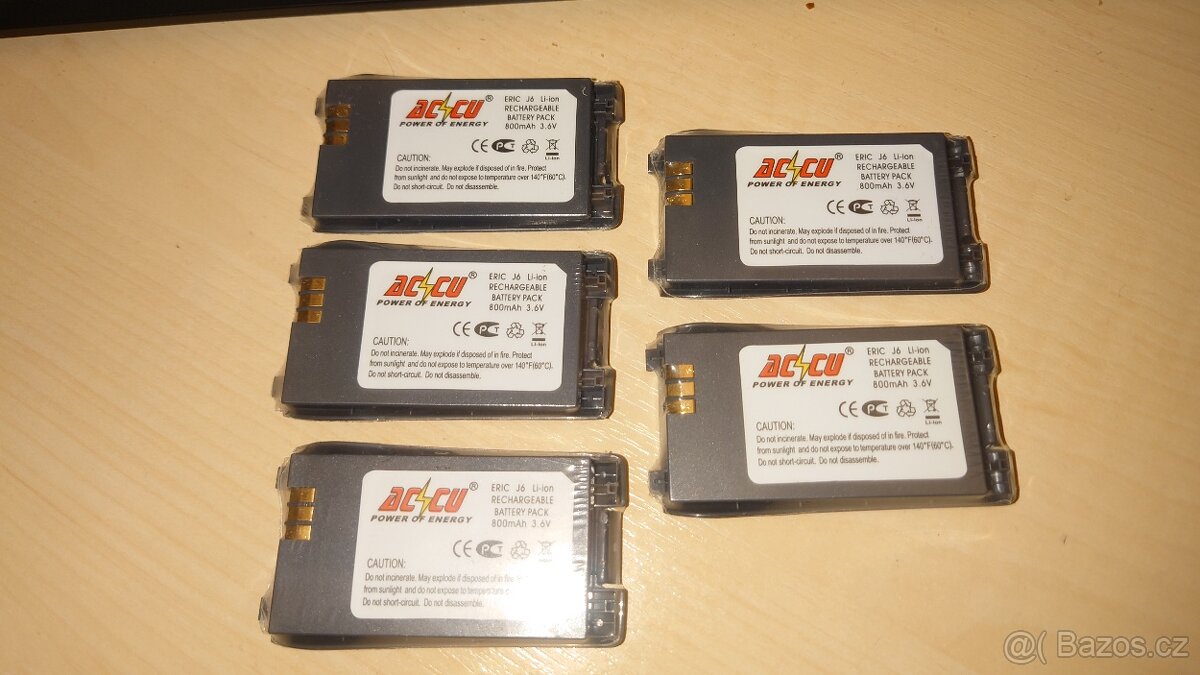 Nové baterie SONY CMD-J6 - 2