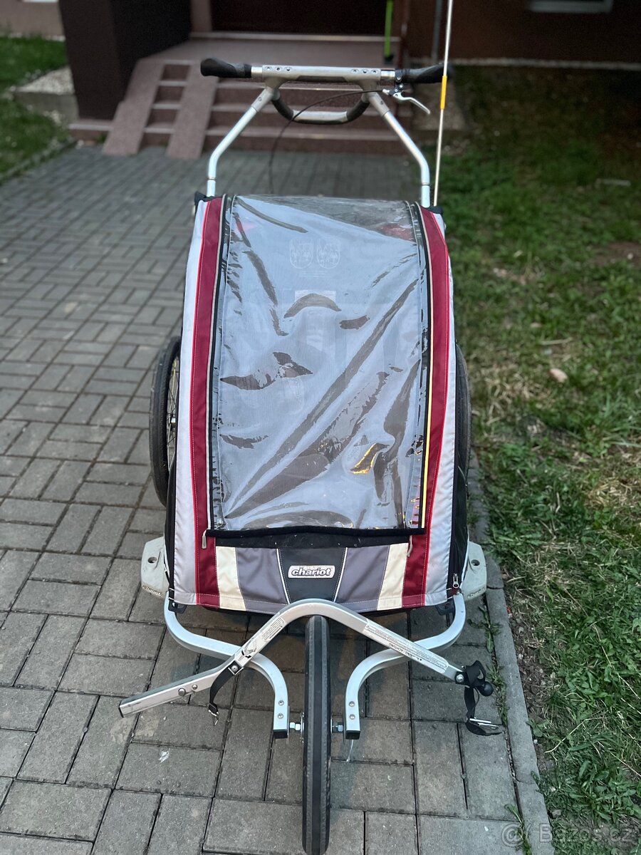 Cyklovozík Chariot CX2 pro 2 děti - 2