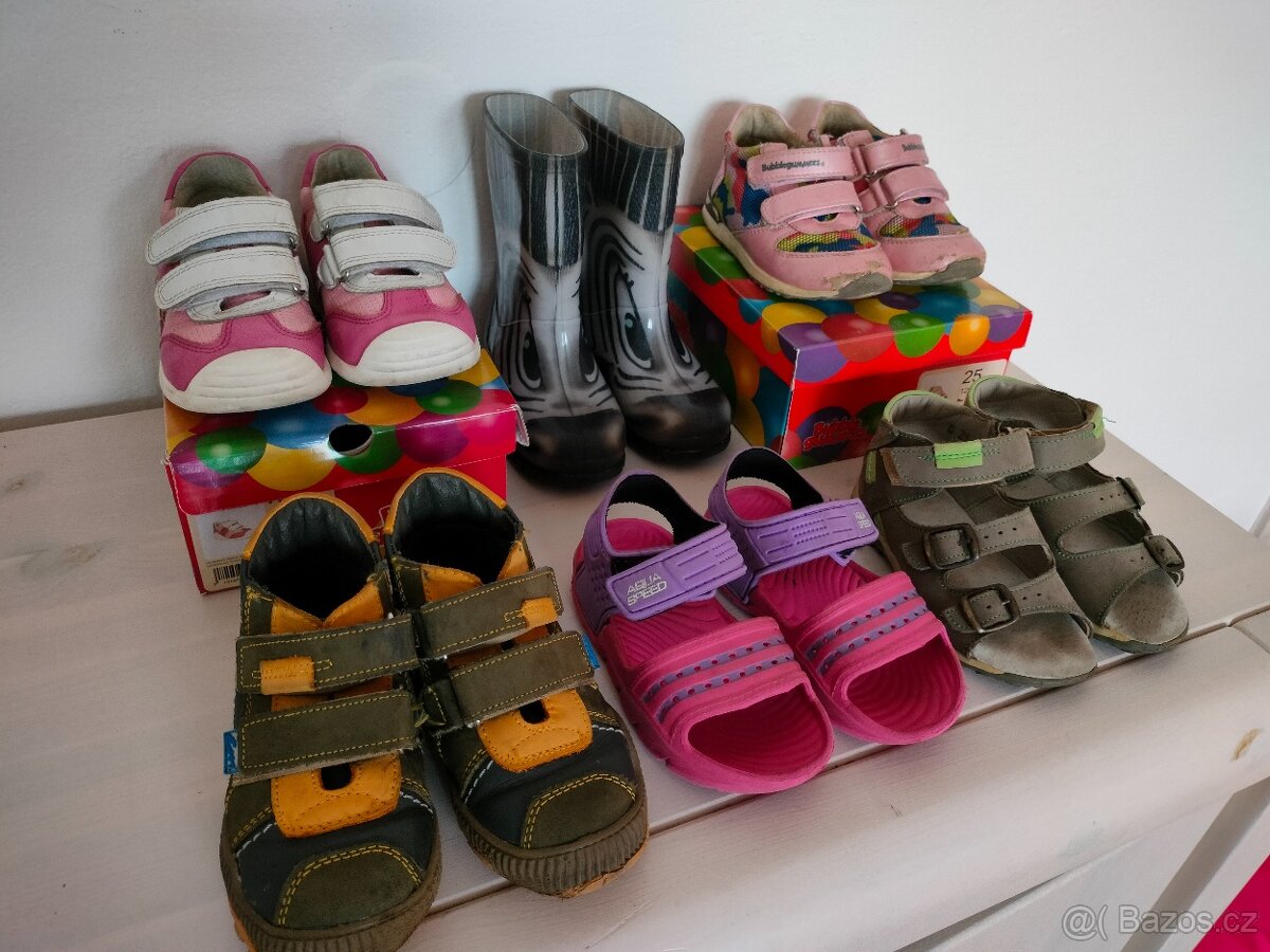 Boty, sandálky, holínky vel. 24, 25 - 2