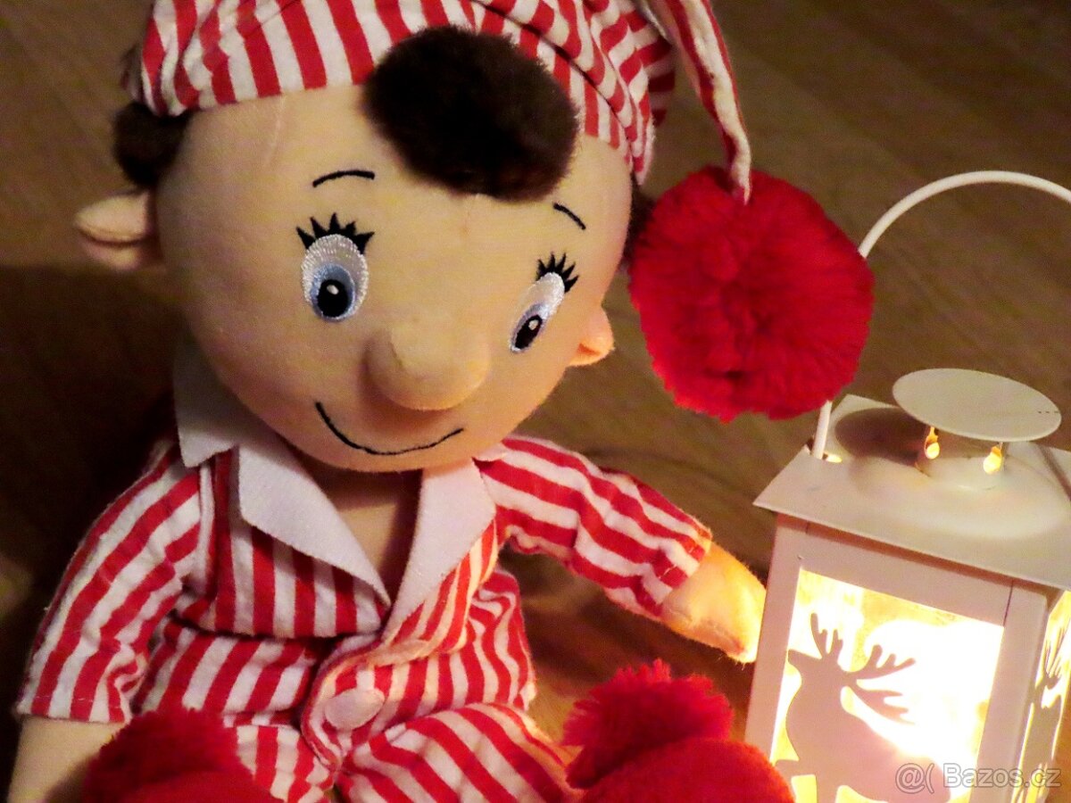 Noddy v pyžamku originál do postýlky. - 2