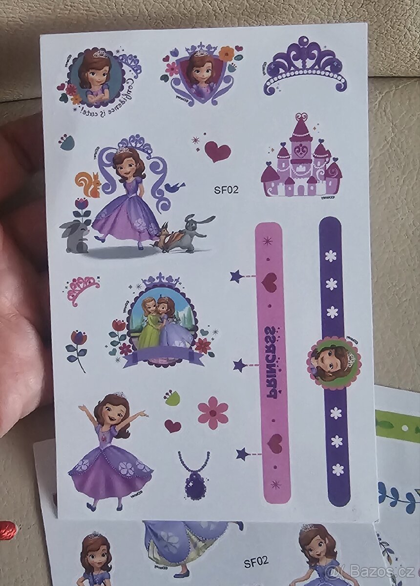 4x tetování princezna Sofie - 2