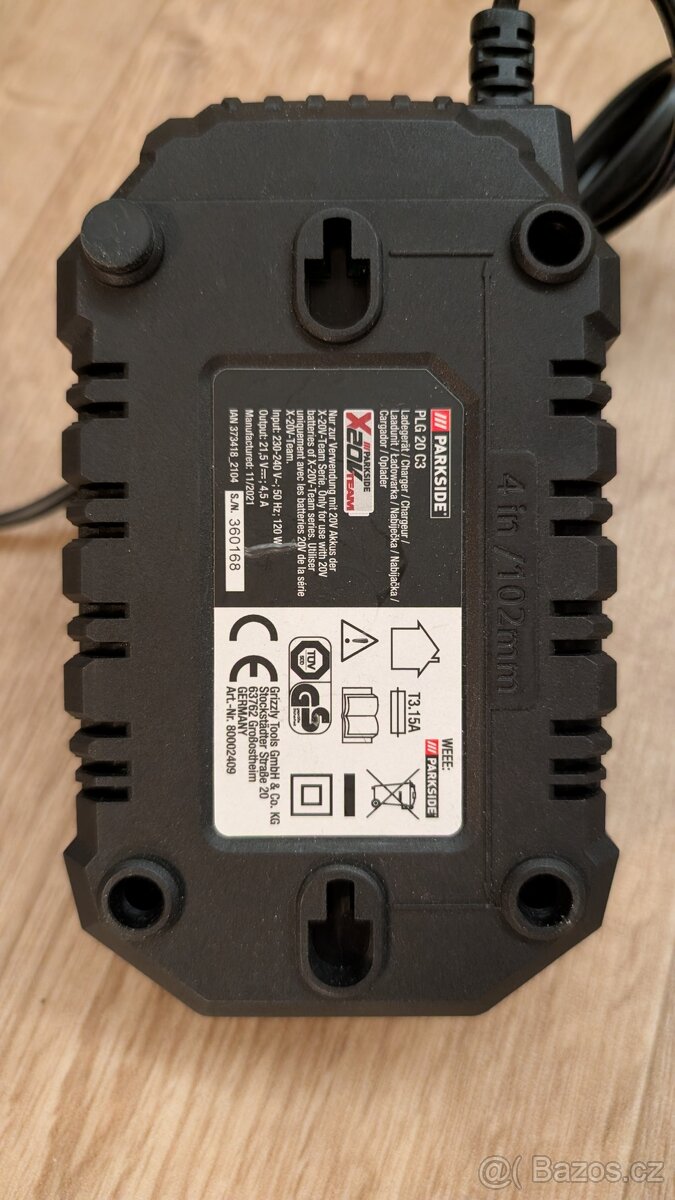 Parkside Rychlonabíječka PLG 20 C3 - 2