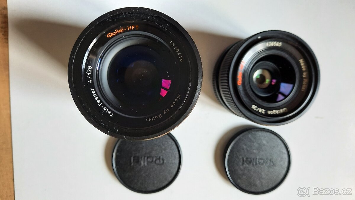 Voigtlander VSL 1 + 3 objektivy, levně, tj.za pakatel = za h - 2