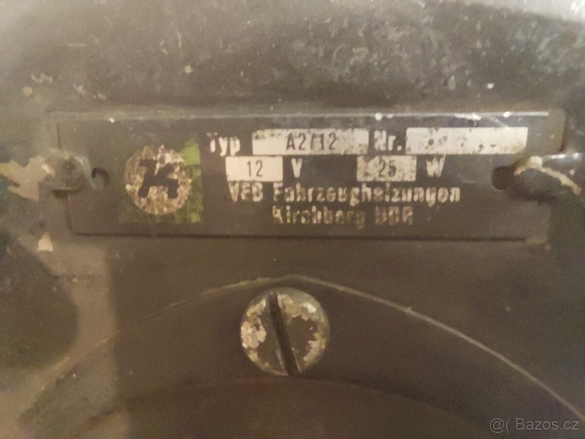 Ventilátor A2/12 - Trabant Multicar IFA - 2