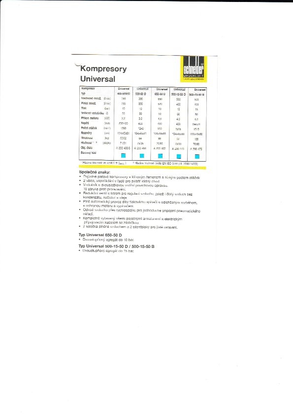 Kompresor Schneider Universal 400-50D - 2