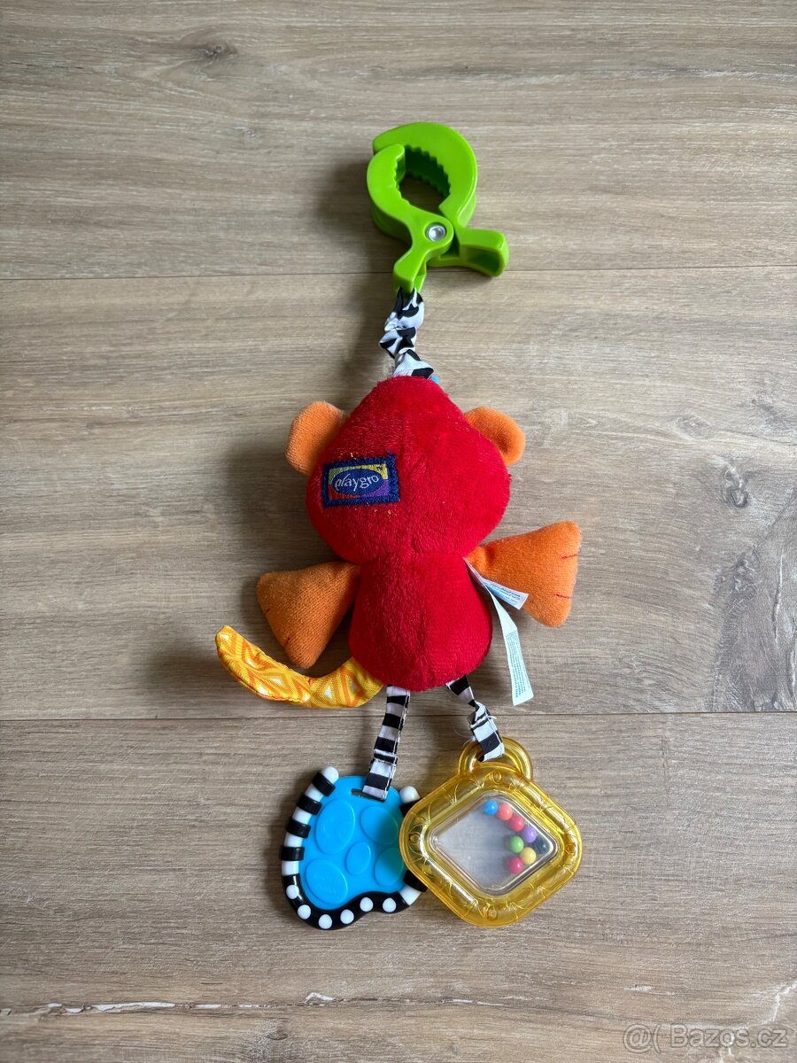Závěsná opička s klipem Playgro - 2