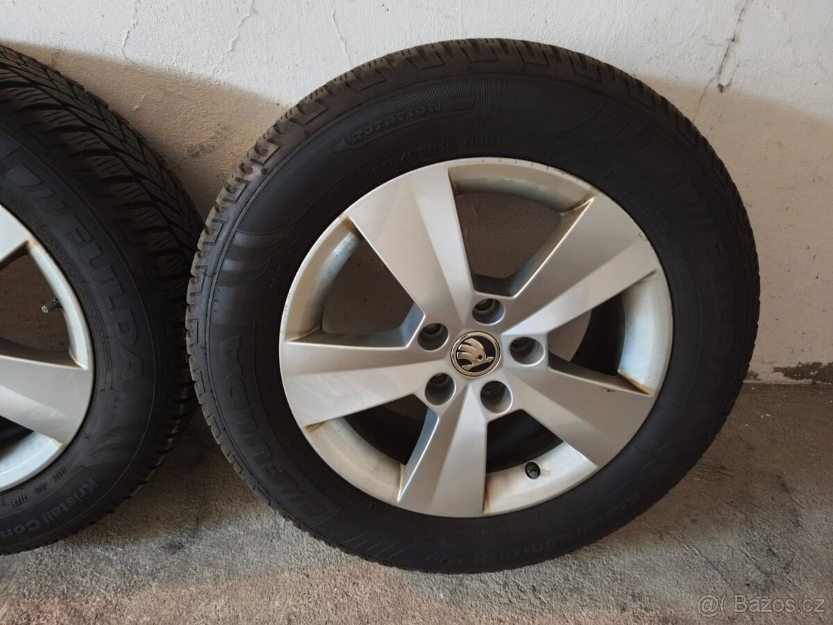 Zimní Škoda Superb 215/60 R16 - 2
