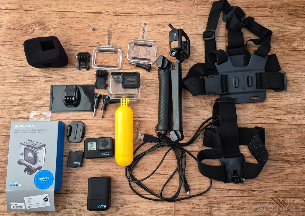 GoPro 7 Black s bohatým příslušenstvím - 2