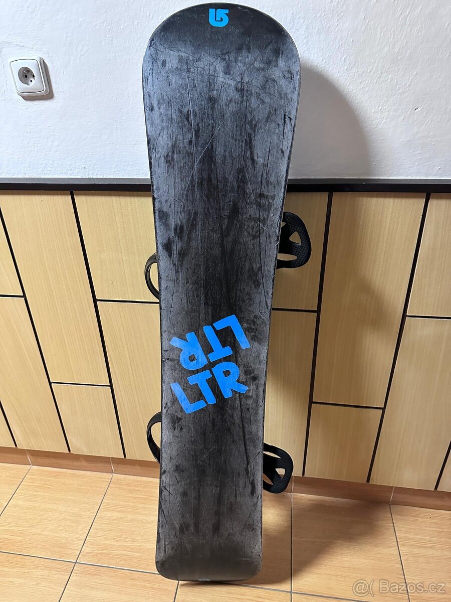 Snowboard Burton LTR 150 s vázáním. - 2
