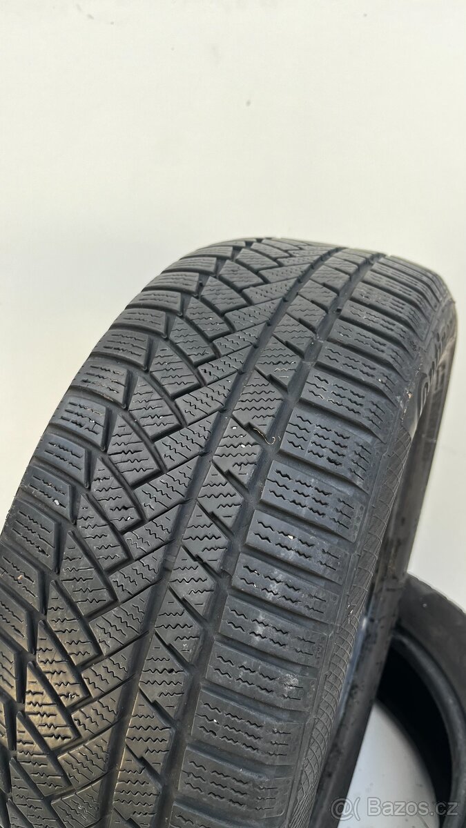 2x zimní pneu - 225/55 R17 97H - CONTINENTAL - 6mm - 2