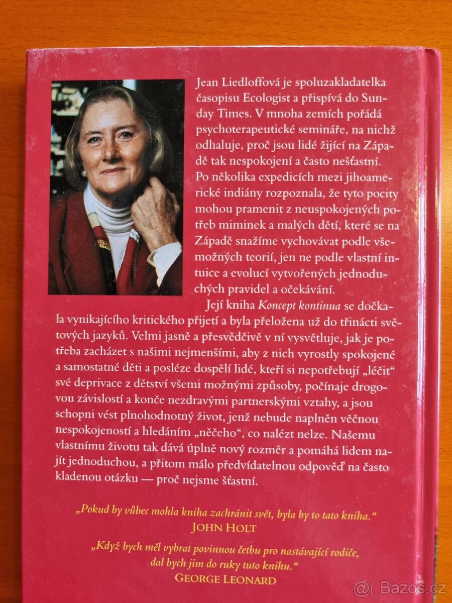 Koncept kontinua - Jean Liedloffová - 2