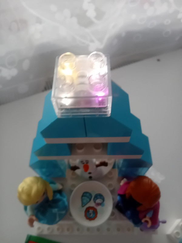 2135 - lego duplo 10899 Zámek z Ledového království - 2